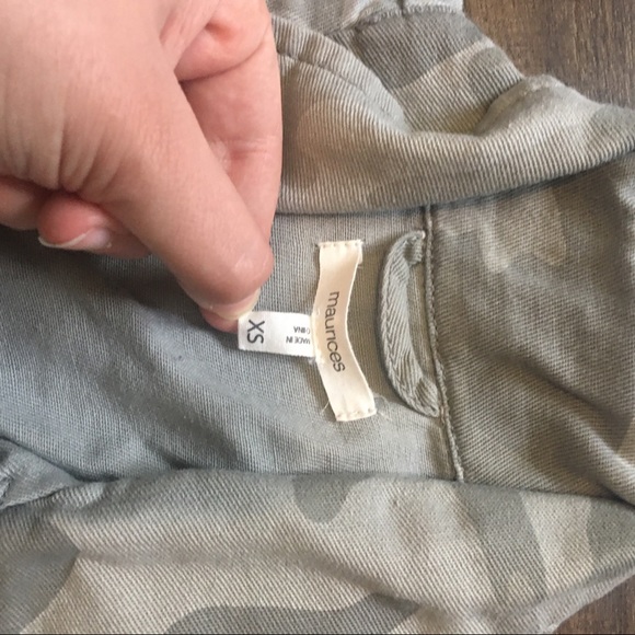 [Maurices] Camo Utility Jacket - Picture 10 of 11